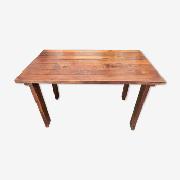 Table rectangulaire rustique en chêne