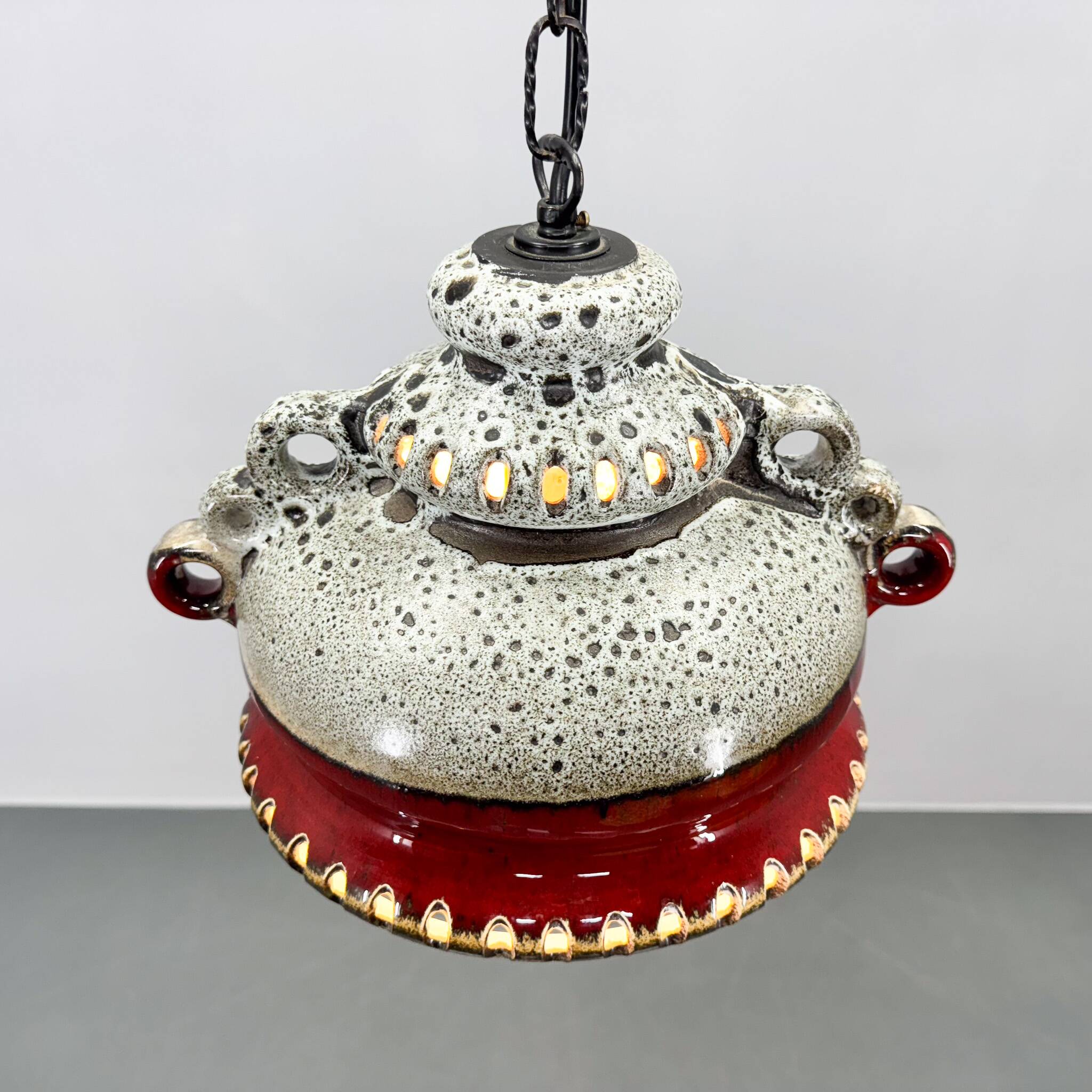 Suspension en céramique des années 1970, Allemagne