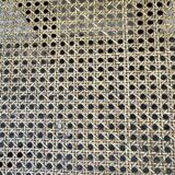 Large caned armchair