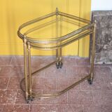 Vintage sideboard, living room furniture, nesting side tables, accent furniture.