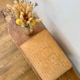 Vintage rattan box