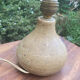 Ceramic bedside lamp signed