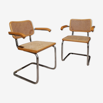 Marcel Breuer B64 armchairs