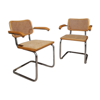 Marcel Breuer B64 armchairs
