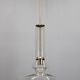 Mid-century Czech glass pendant light brass finish 1970s modern rewired