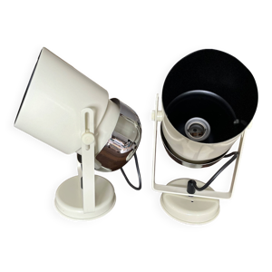 Paire de 2 Lampes ''Formas'' - space age