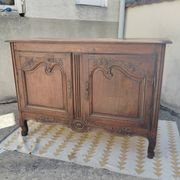 Buffet bas chêne XIXe