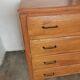 50's chest of drawers, compass feet