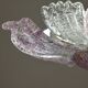 Set of 2 charming vintage Murano glass ceiling lamps, pink