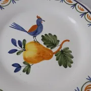 Assiettes en faïence