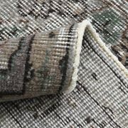 5x9 Gray & Black Oriental Vintage Rug 170x275Cm SK 6991