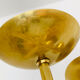 Brass Sputnik chandelier by Kaiser Leuchten