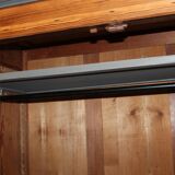 Grey pine wardrobe