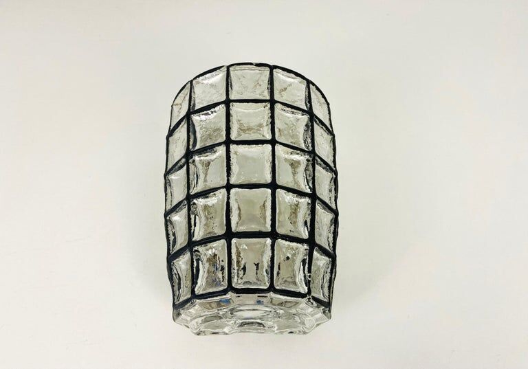 Limburg glass wall lamp, 1970s, Germany