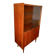 Vintage wooden display cabinet from the 60s-70s – Sliding glass doors