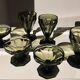 Set of 6 Art Deco glasses