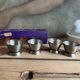 4 coquetiers vintage acier inoxydable - emballage d’origine