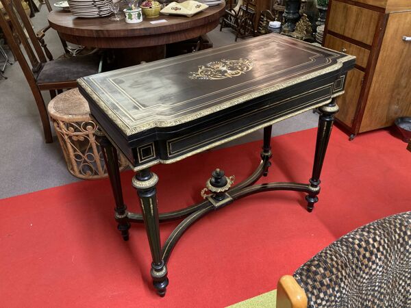 Console de jeu pliante d'époque Napoléon III