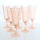 Flûtes en verre rose Rosaline, Arcoroc, lot de 6