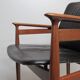 Finn Juhl model 192 in Teak, leather for France & Daverkosen