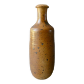 Pyrite stoneware bottle vase by Charles Gaudry