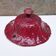 Hanging planter in red earthenware