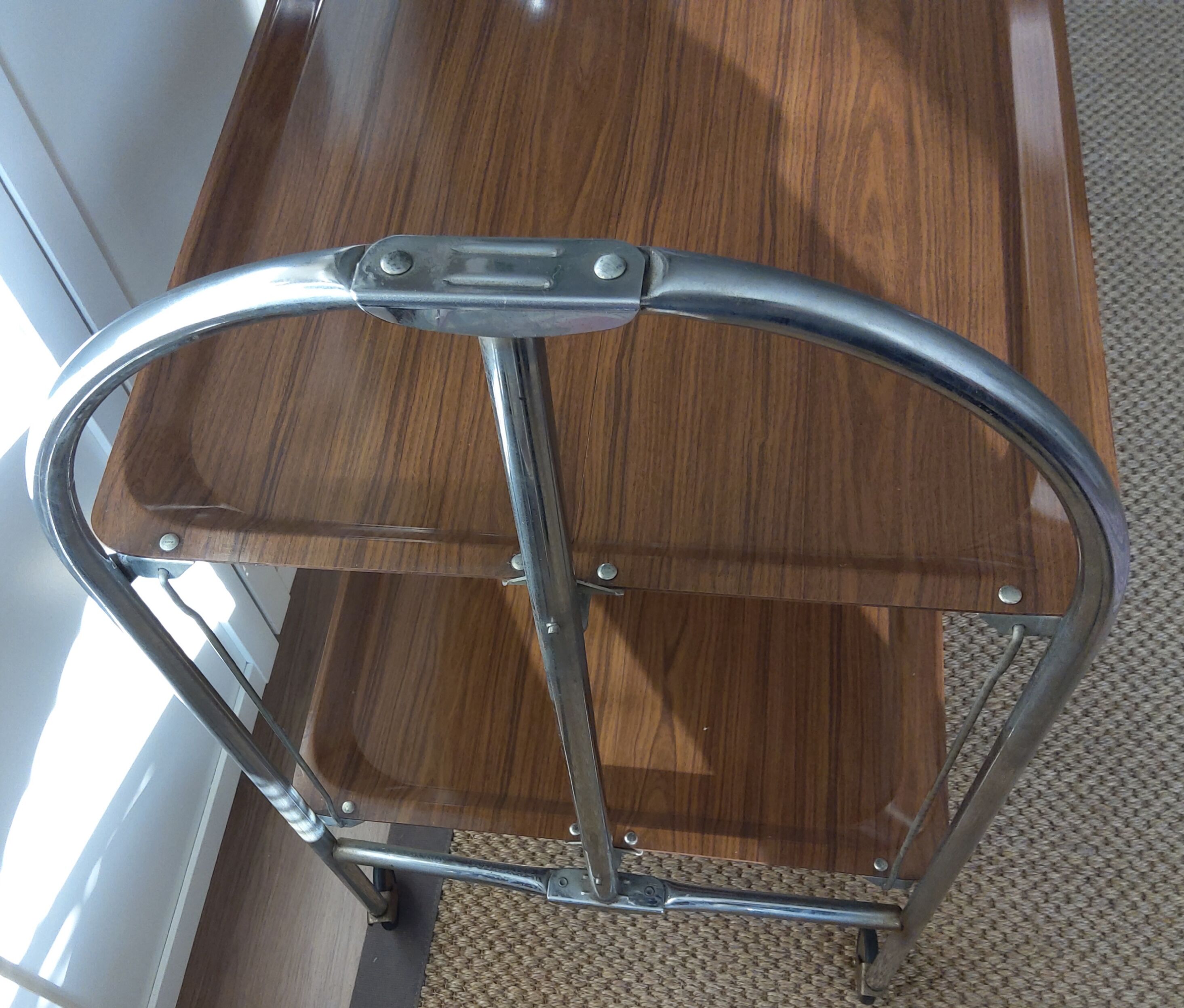 Table pliante vintage année 70