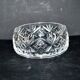 Saint-Louis bowl with whipped cream in cut crystal, signed.