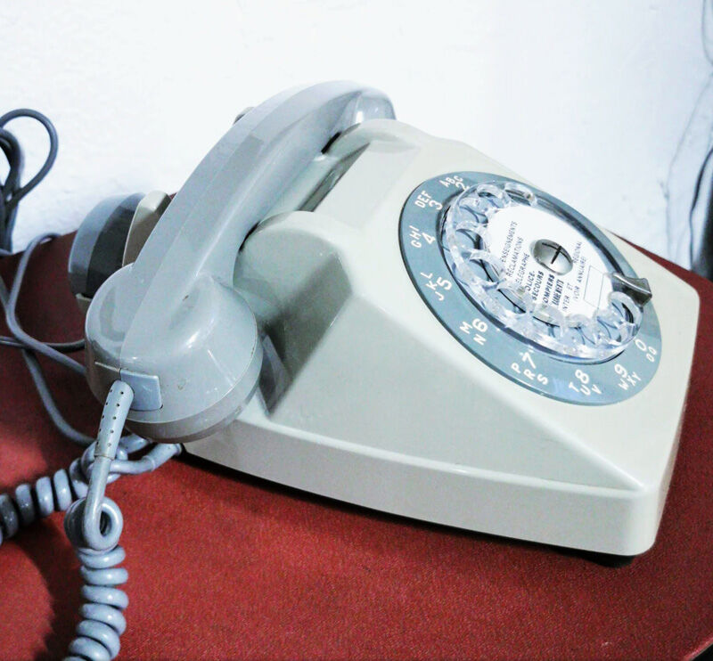 Vintage dial phone