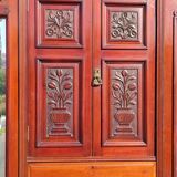 English mahogany wardrobe circa 1920