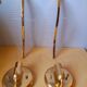 Pair of Leaf Wall Sconces in Murano Glass, Gaetano Sciolari for Venini