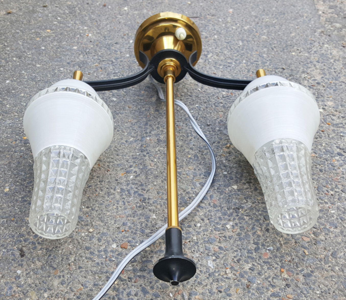 Lamp double lights, 50