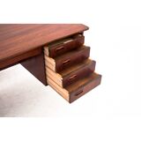 Teak Desk, designed by Svend Aage Madsen for H.P. Hansen, Denmark, 1960s
