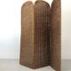 Vintage wicker screen