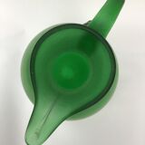 Pitcher green translucent glass paste