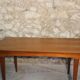 Vintage rectangular teak table with 2 extension spieces, 1960s