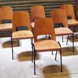 Set of 6 stackable chairs Baumann Manhattan