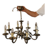 Lustre Louis XVI en laiton