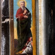Interior of a church - Italian painting from the mid-19th century