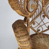 Emmanuelle Peacock Armchair 1960s