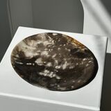 Dish in petrified wood