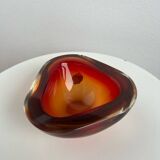 Murano Sommerso bowl 1970 Flavio Poli