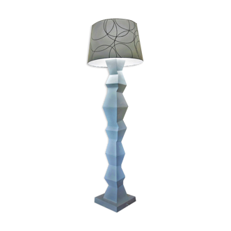 CERAMIC LIVING ROOM FLOOR LAMP (inspired by BRANCUSI)