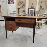 Vintage Danish teak drop-leaf desk 1960