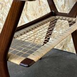 60s 70s teak side table