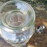 Val Saint_Lambert crystal-cut whiskey fountain