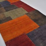 Colorful Vintage Wool Kilim Runner sku 3851