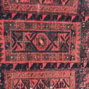Carpet former Turkmen Belutch done Afghan hand 94 X 184 CM