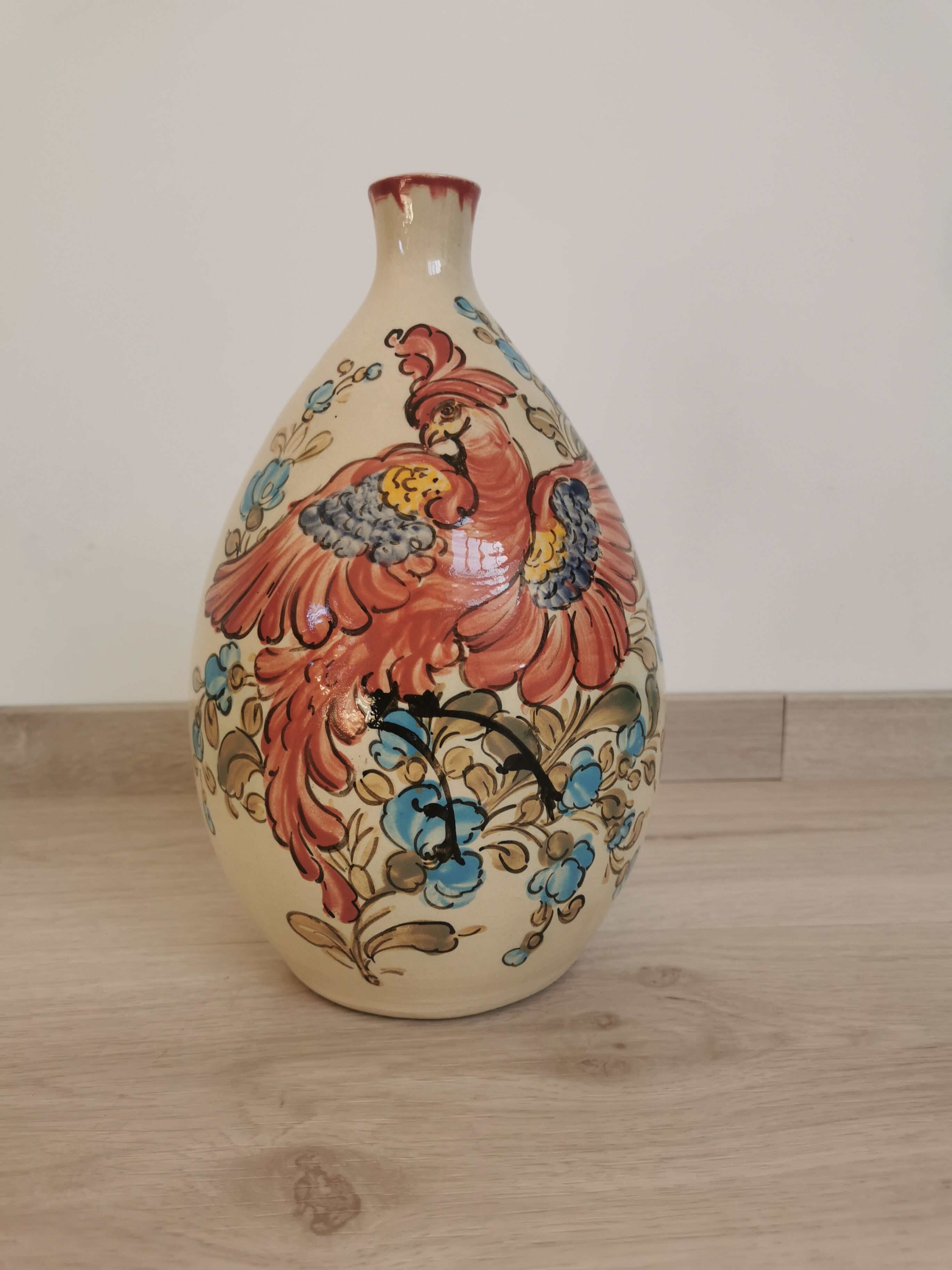 Potter's pear vase Betschdorf design art nouveau