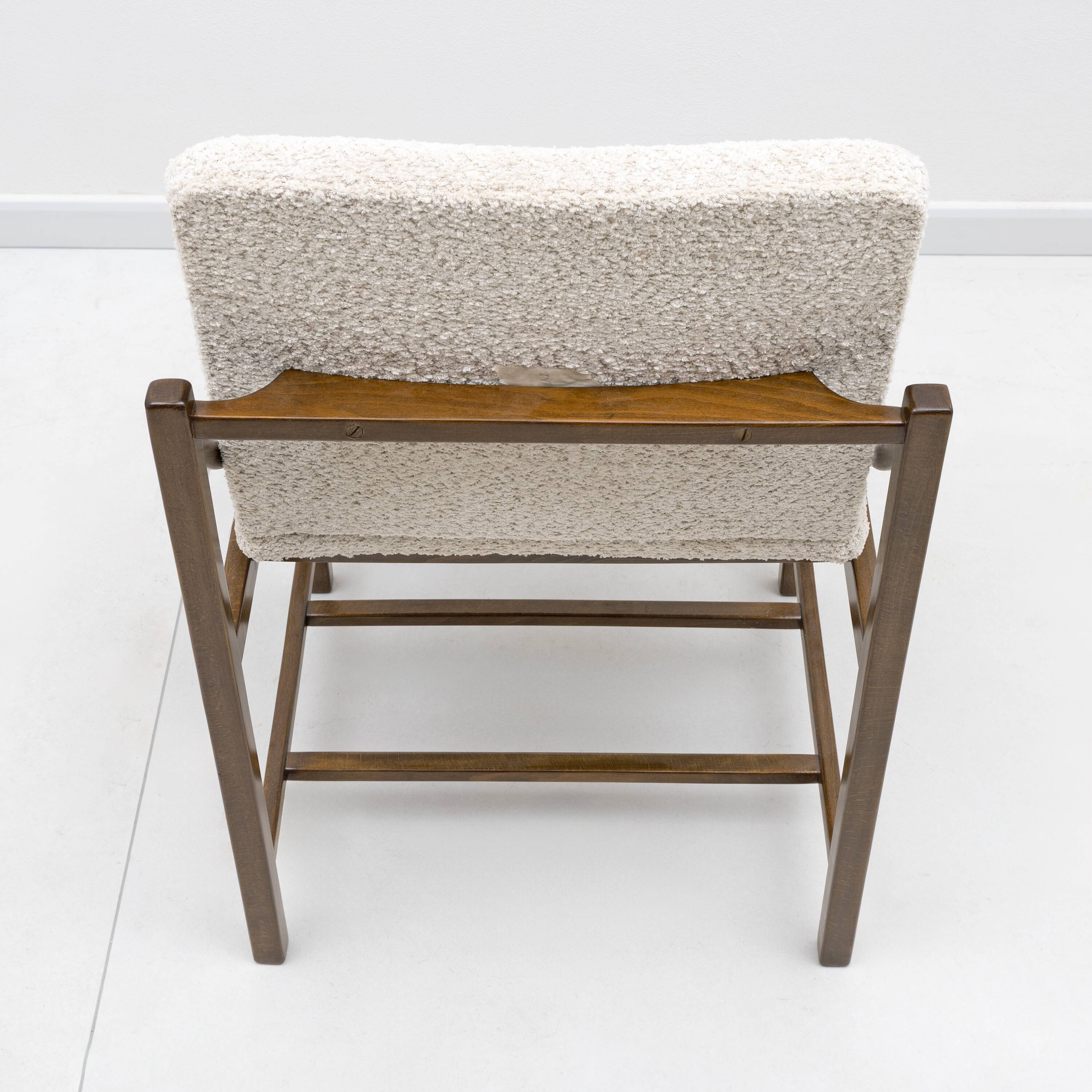 Set of Five Vittorio Rossi Dining Chairs for Lorenzon Italia , 1960s